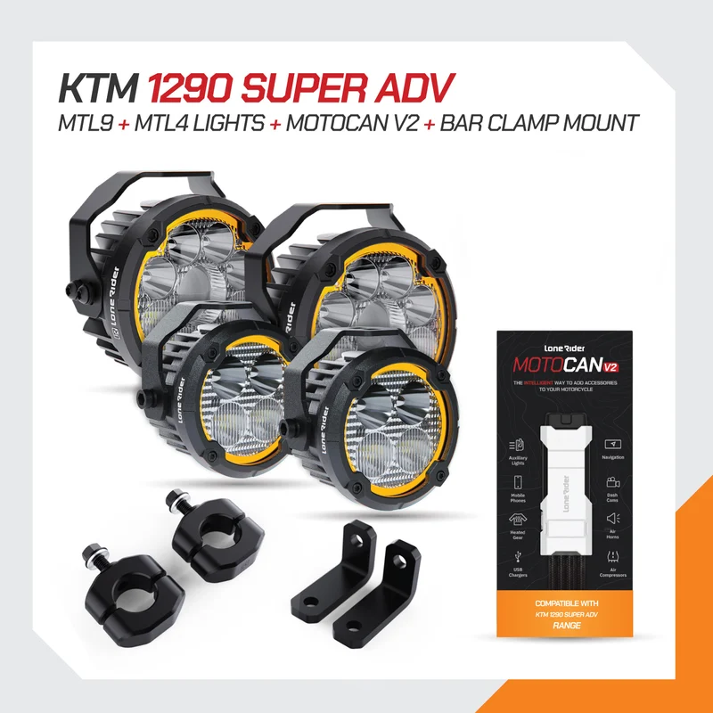 MTL4 Motorcycle Lights – The World’s Smartest Motorcycle Auxiliary Lighting System