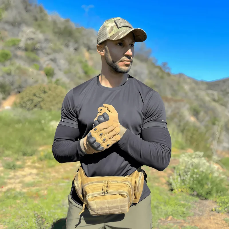 Grand sac banane bandoulière - Tactical