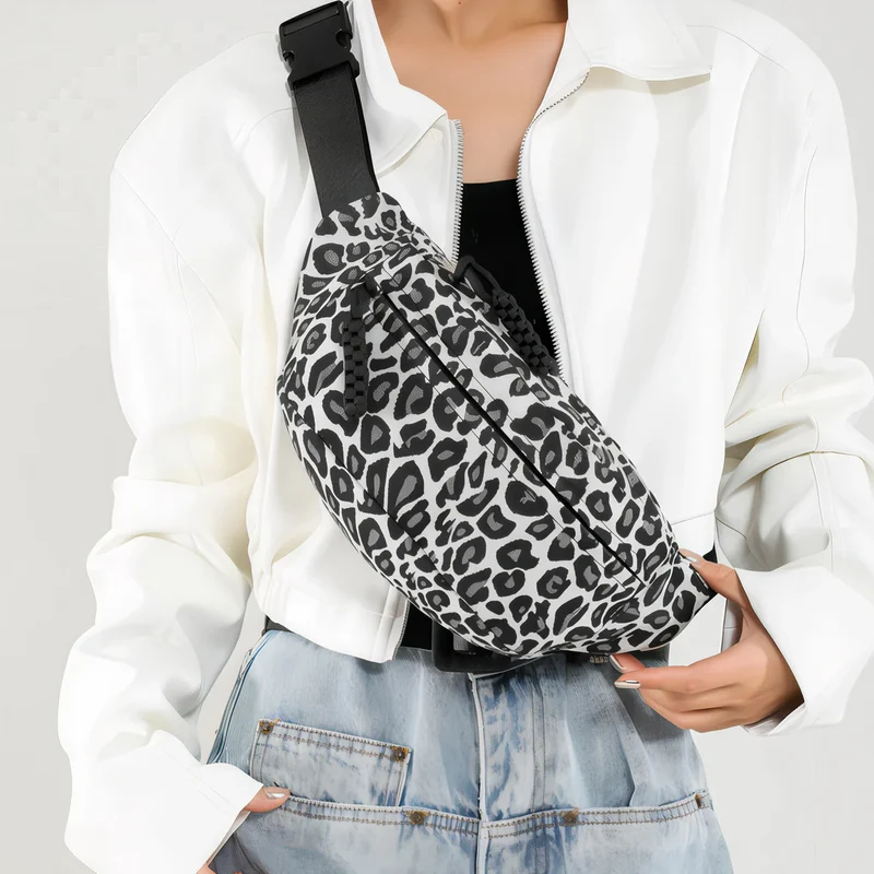 Sac banane xl léopard
