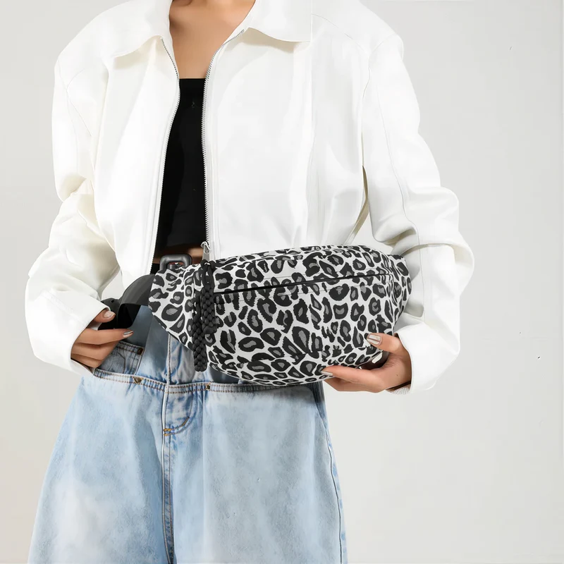 Sac banane xl léopard
