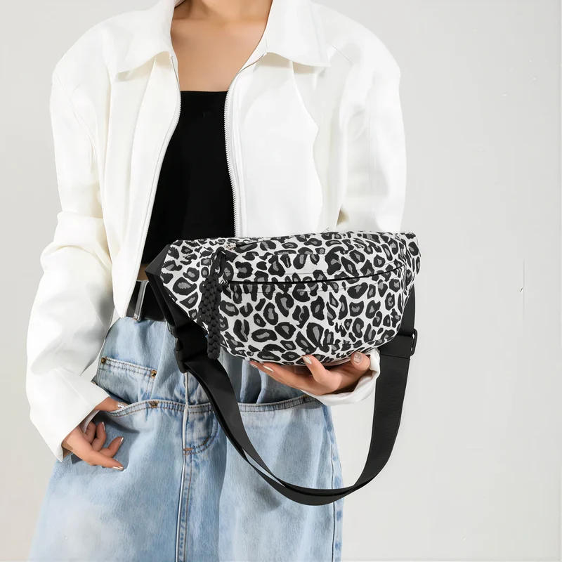 Sac banane xl léopard