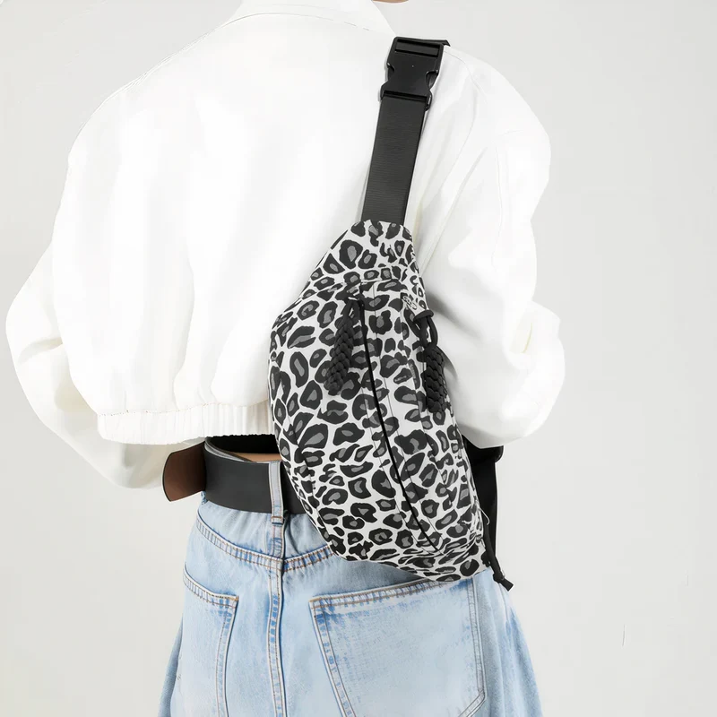 Sac banane xl léopard