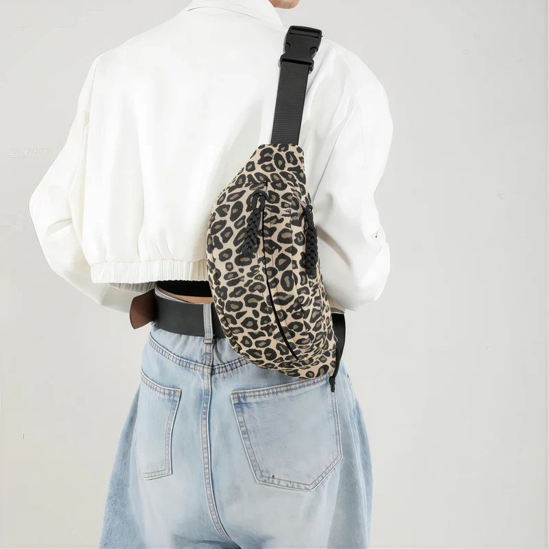 Sac banane xl léopard