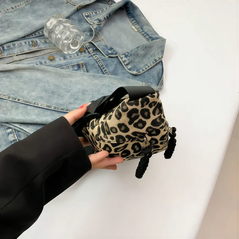 Sac banane xl léopard