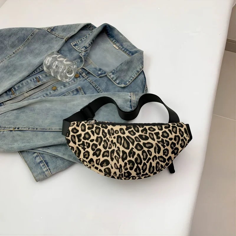 Sac banane xl léopard