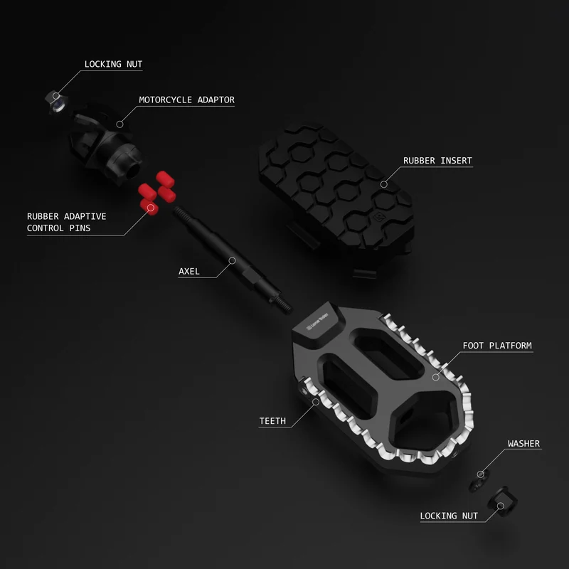 MotoPegs® - The World's Most Advanced Motorcycle Foot Peg - [Patent Pending]