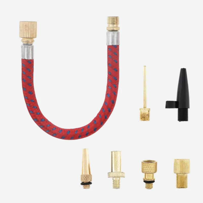 Kit Complet | Embout pour pompe à vélo + flexible