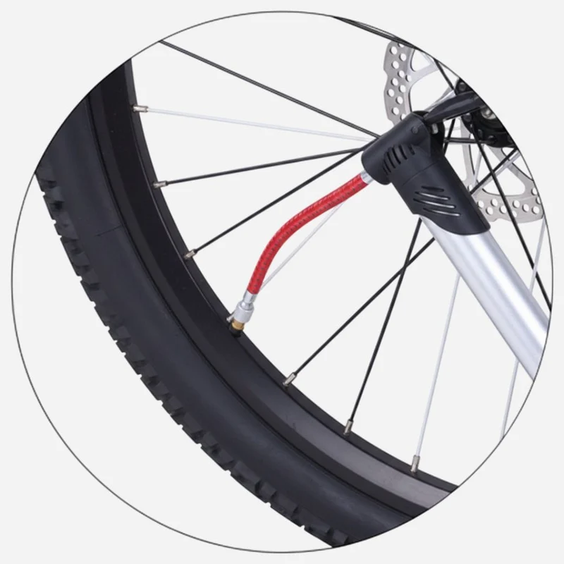 Kit Complet | Embout pour pompe à vélo + flexible