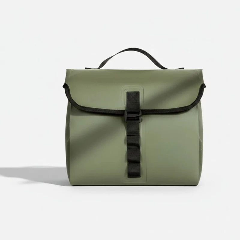 Sacoche de Vélo Étanche, compatible tous vélo, guidon ou porte-bagages |Extensible 5 - 10L