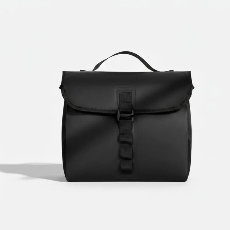 Sacoche de Vélo Étanche, compatible tous vélo, guidon ou porte-bagages |Extensible 5 - 10L