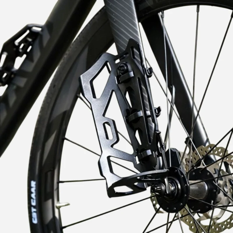Support Porte-Bagages de fourche vélo | Fixation Sacoche