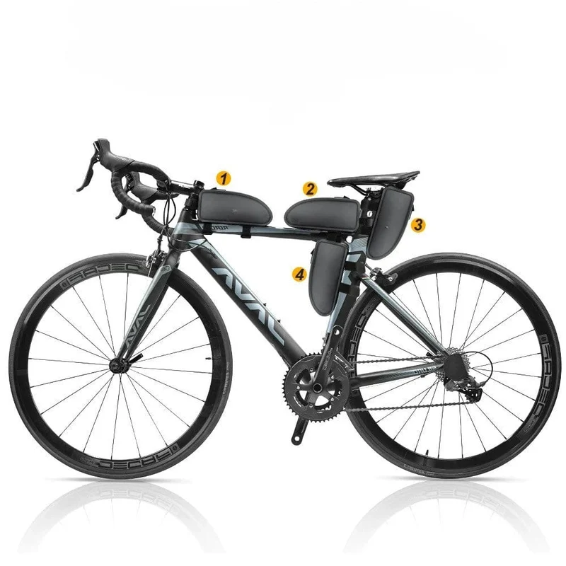 Sacoche de cadre vélo de route, VTT ou Gravel | 1 ou 2L