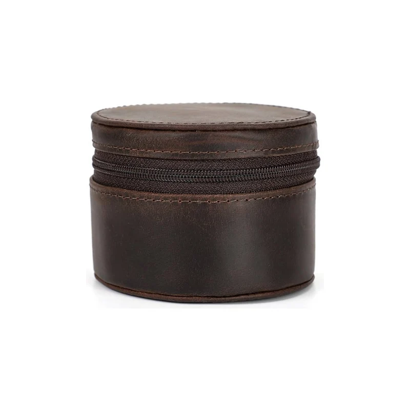 Boîtier de Voyage pour Montre en Cuir