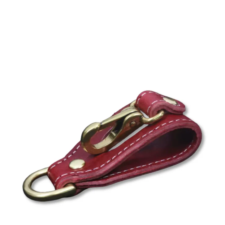 Porte-Clés Ceinture pour Homme en Cuir