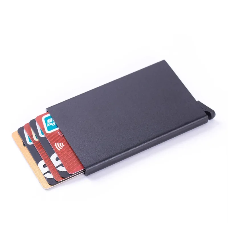 Porte Carte Aluminium Homme