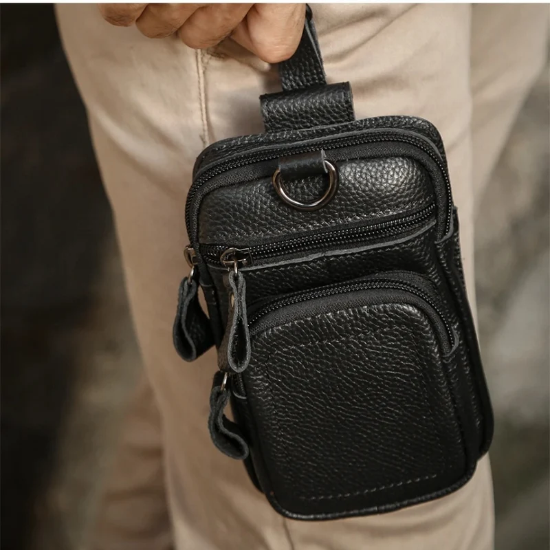 Pochette Homme en Cuir pour Ceinture