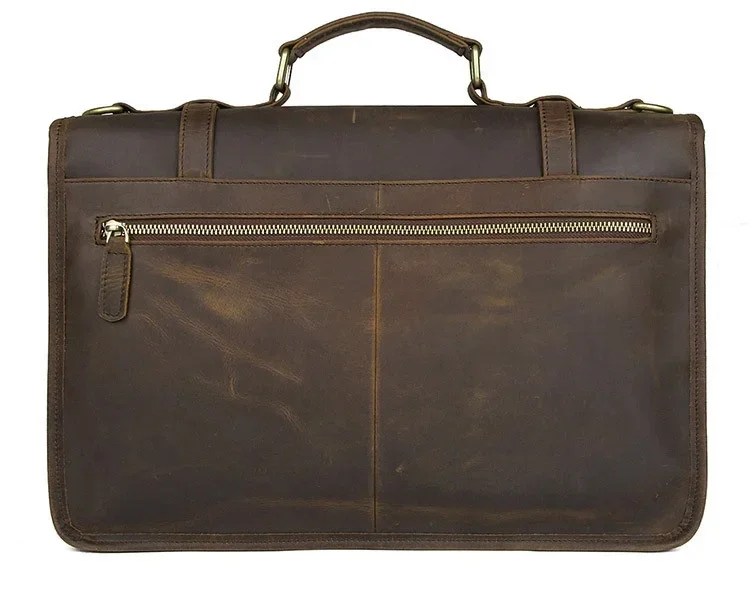 Sacoche Cuir Marron pour Homme