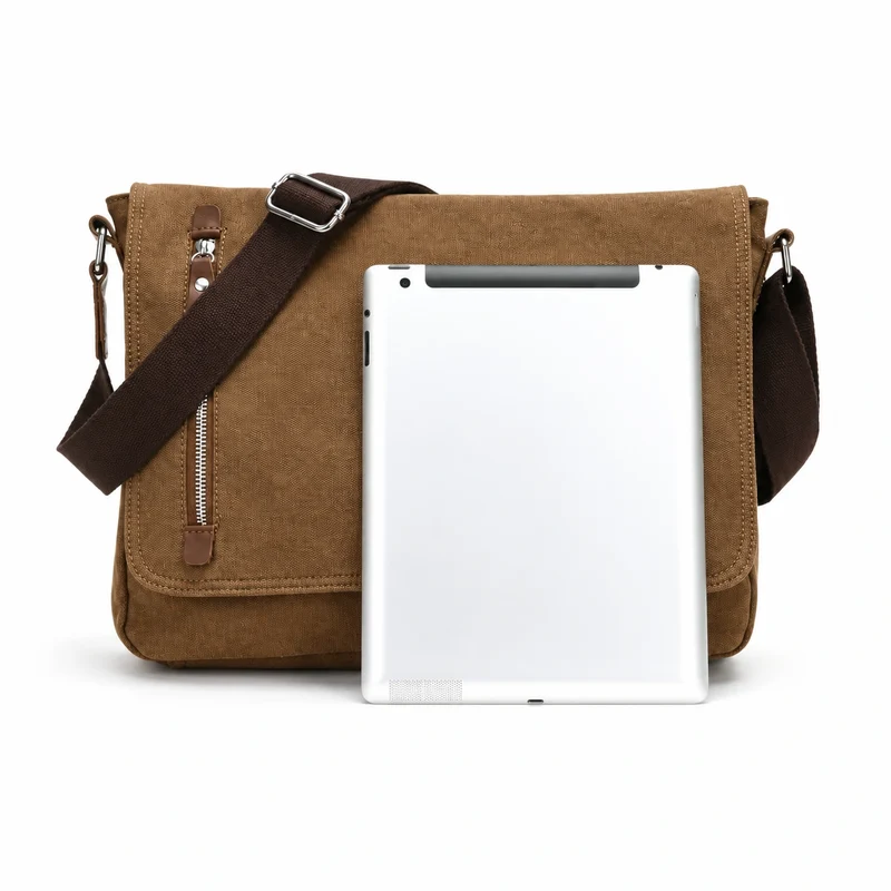 Sacoche pour Homme en Toile