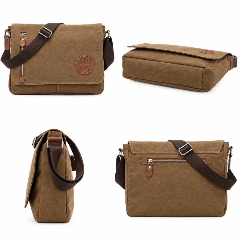 Sacoche pour Homme en Toile