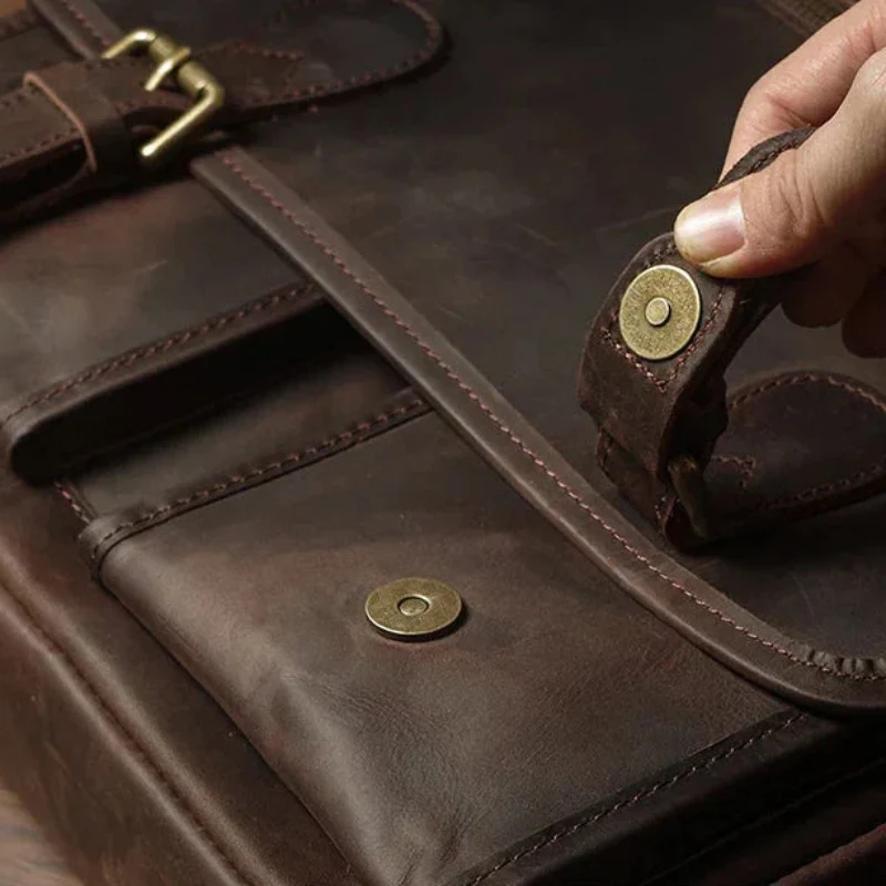 Cartable Homme en Cuir