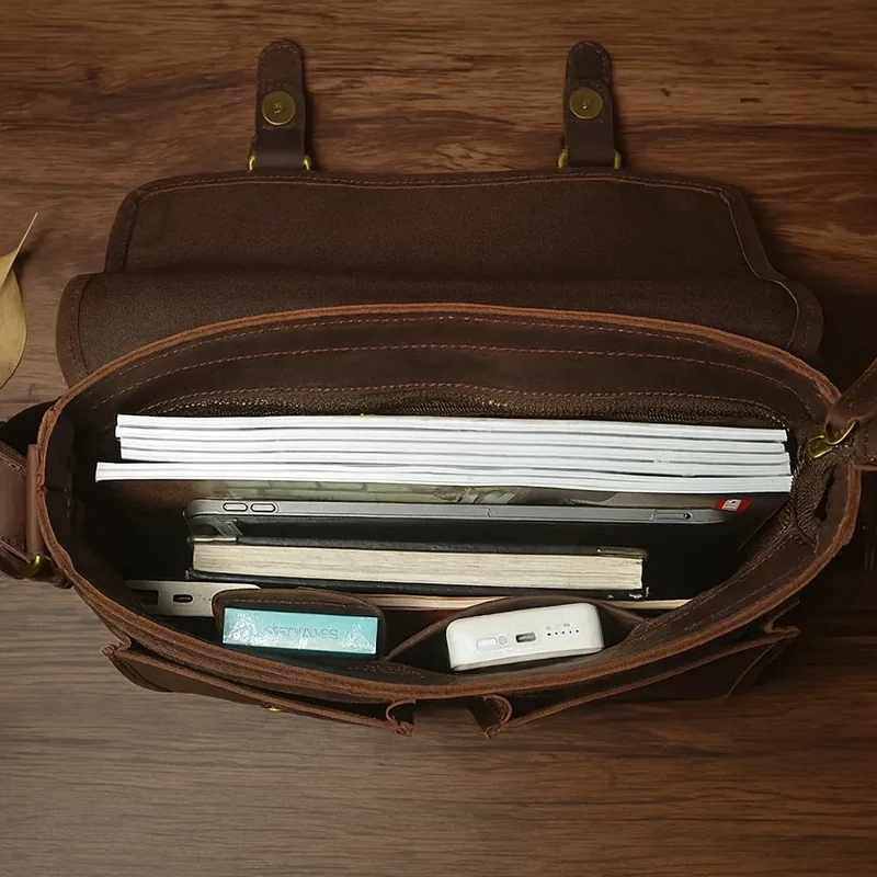 Cartable Homme en Cuir