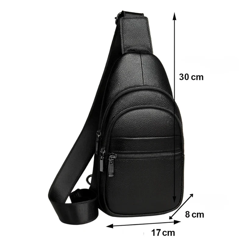 Sacoche Homme Noire Tendance