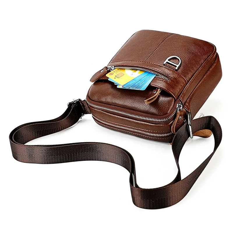 Sacoche en Cuir Bandoulière pour Homme