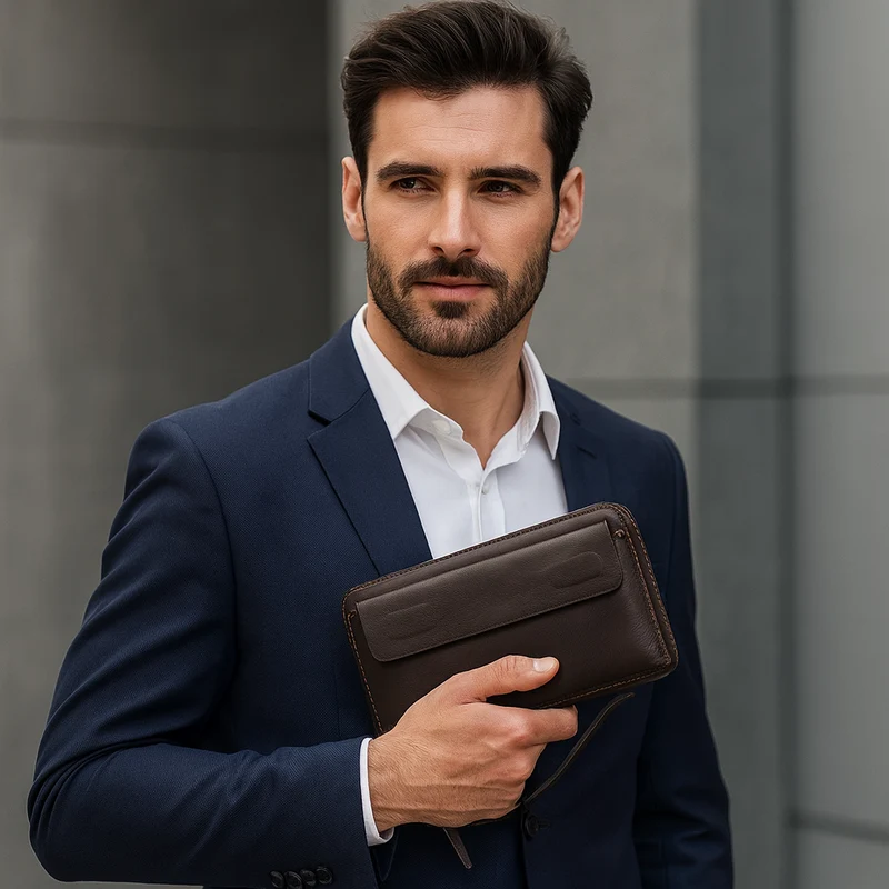 Pochette Portefeuille Homme