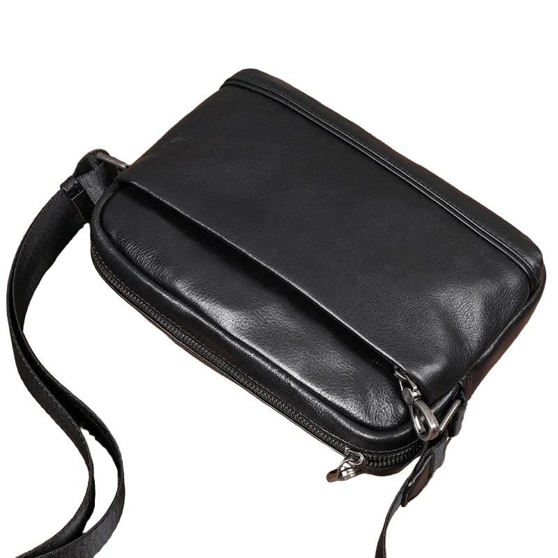 Petite Sacoche pour Homme en Cuir