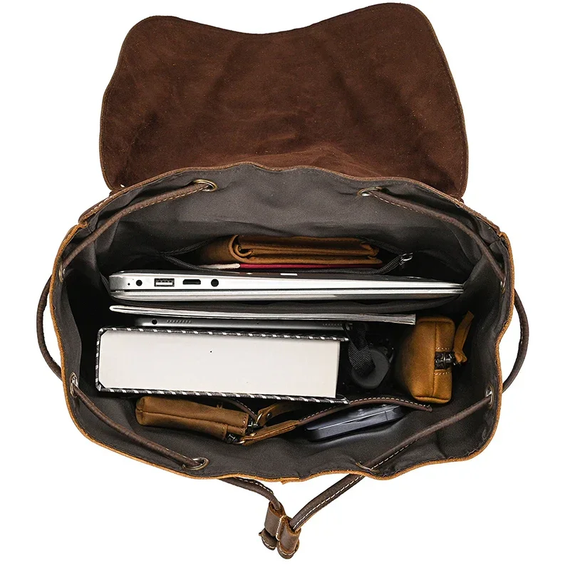 Sac à Dos Homme Cuir Vintage