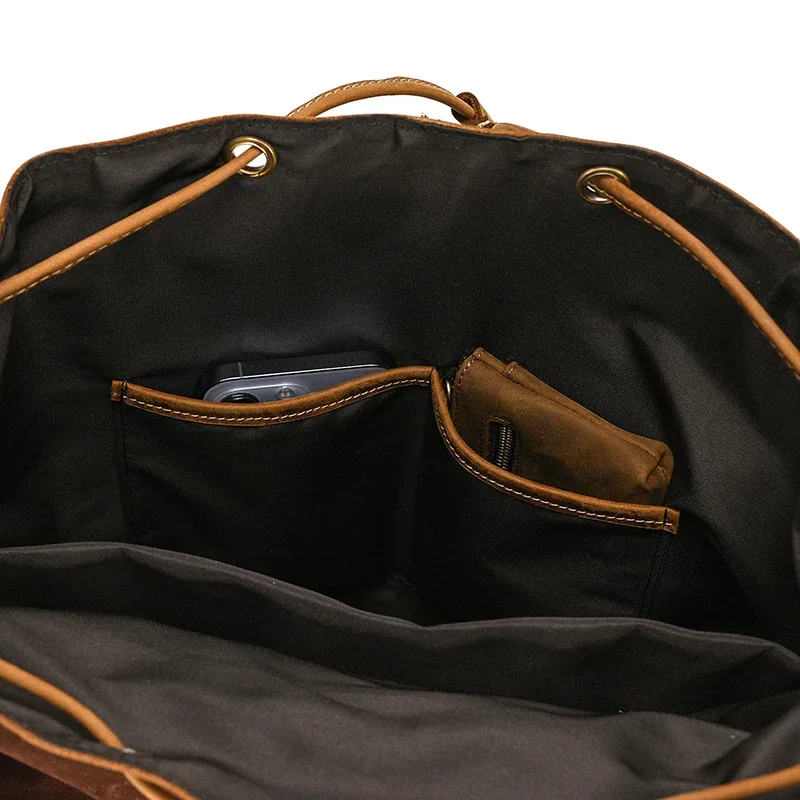 Sac à Dos Homme Cuir Vintage