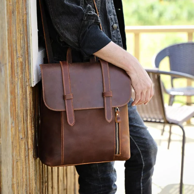Sac à Dos Cuir Marron