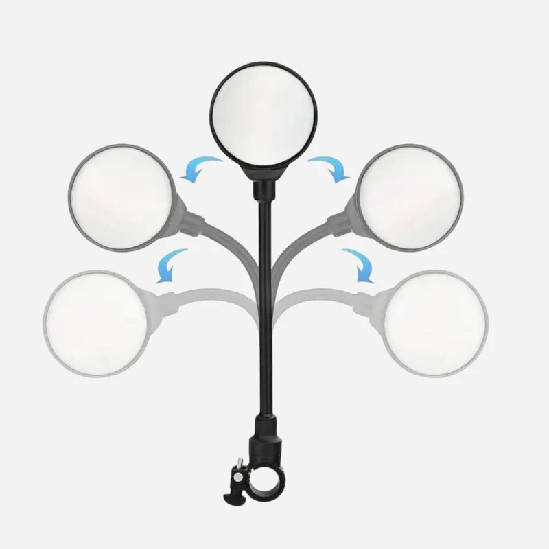 Rétroviseur vélo guidon ajustable 360° | Bikepacking