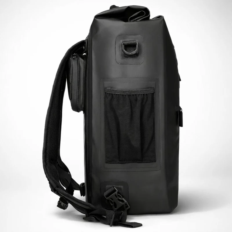 Sac à dos Sacoche vélo convertible pour Porte-Bagages | Etanche 23L