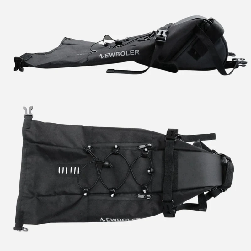 Grande sacoche de selle de vélo pour cyclotourisme & Bikepacking | 13L