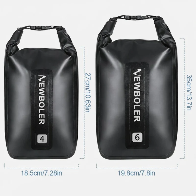Sacoche fourche pour vélo Gravel & VTT | Etanche 4-6L
