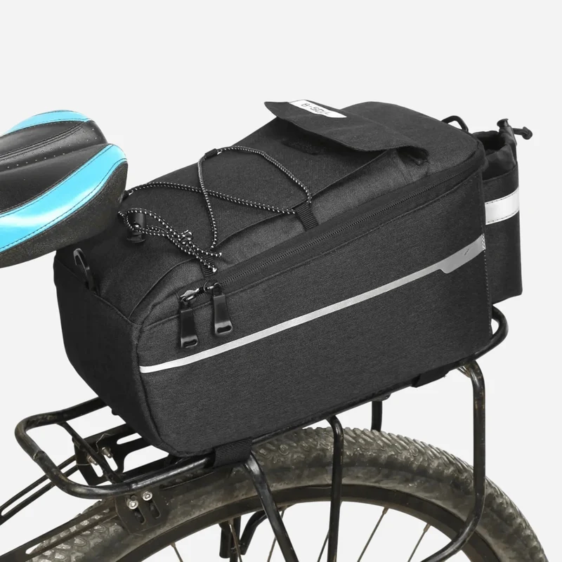 Sacoche vélo étanche sur porte-bagages arrière | Gravel VTT, 13L