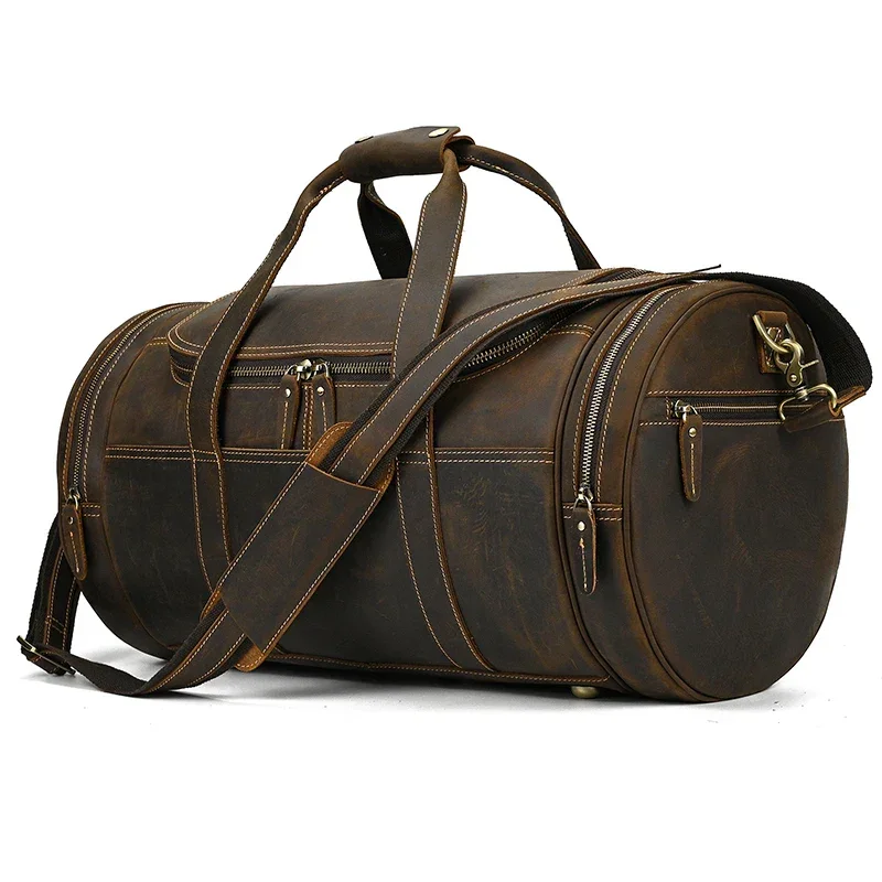 Sac de Voyage en Cuir pour Homme