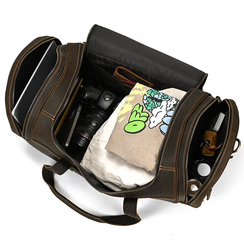 Sac de Voyage en Cuir pour Homme