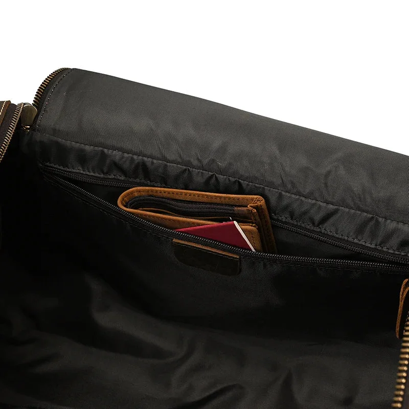 Sac de Voyage en Cuir pour Homme