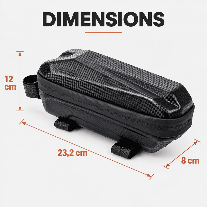 Sacoche de cadre Rigide pour vélo & Bikepacking | 1L