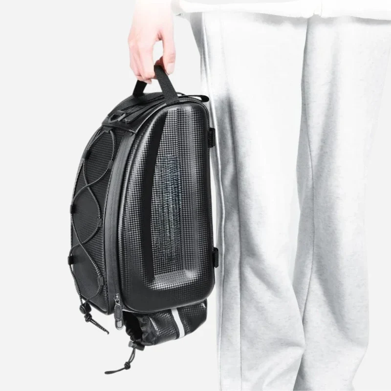 Sacoche arrière imperméable avec porte gourde | Gravel 4-8L