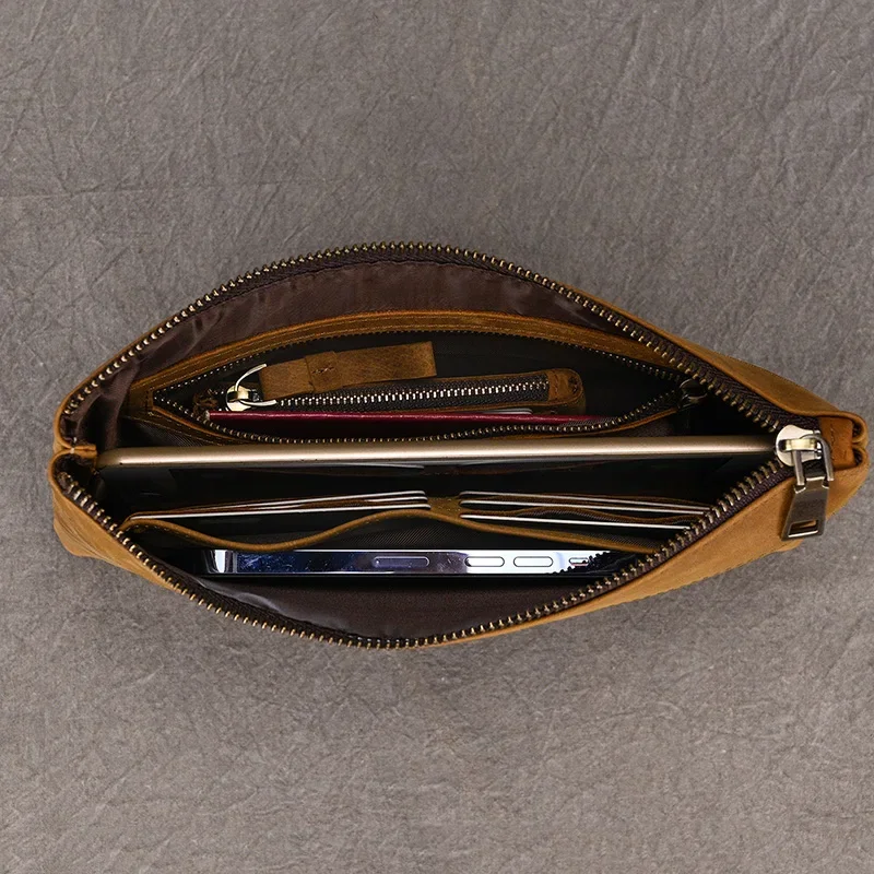 Pochette en Cuir pour Homme