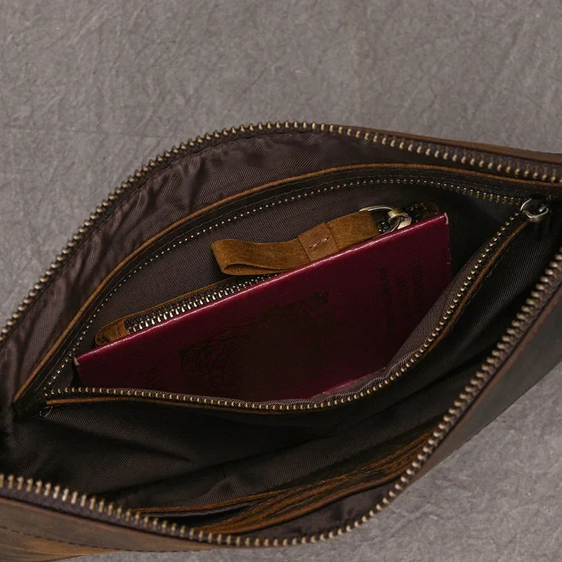 Pochette en Cuir pour Homme