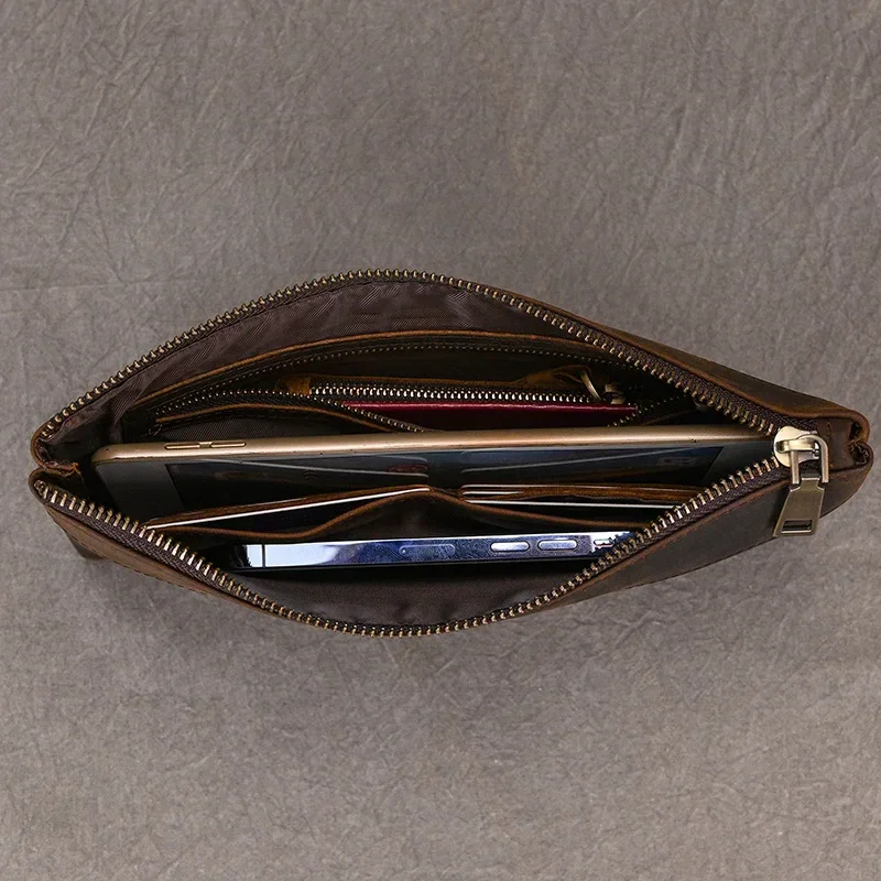 Pochette en Cuir pour Homme