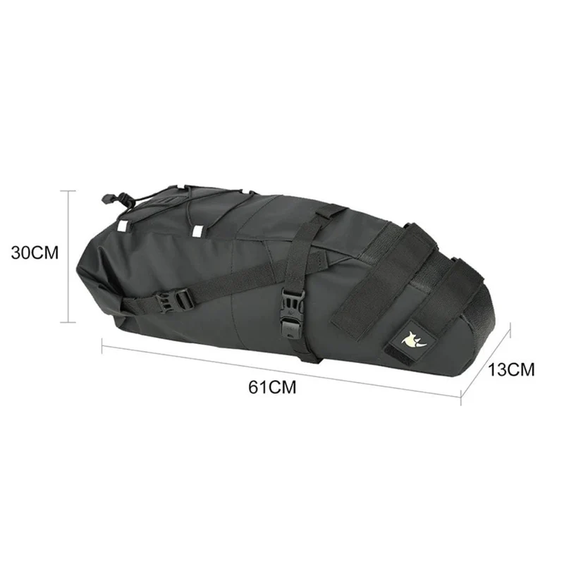 Sacoche de selle Bikepacking Gravel & VTT | imperméable 10L