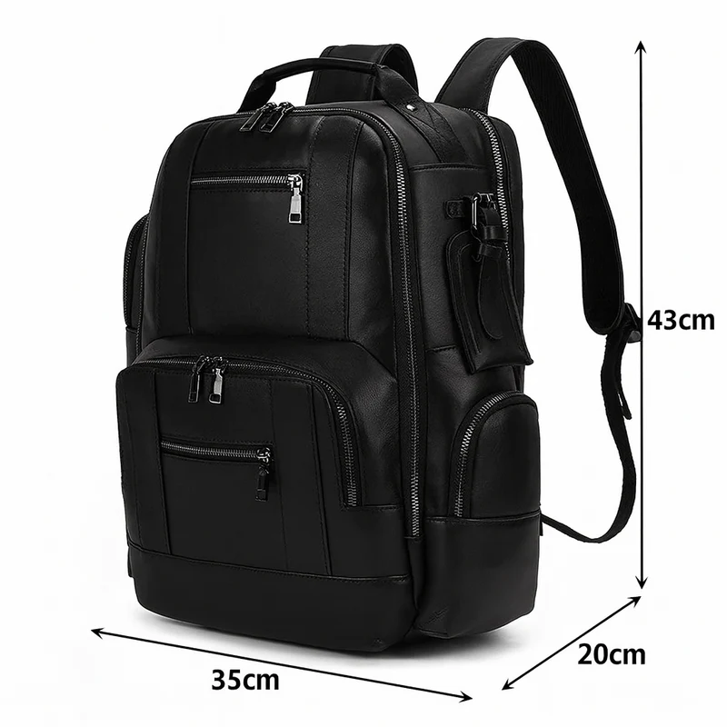Sac à Dos Cuir Homme Vintage