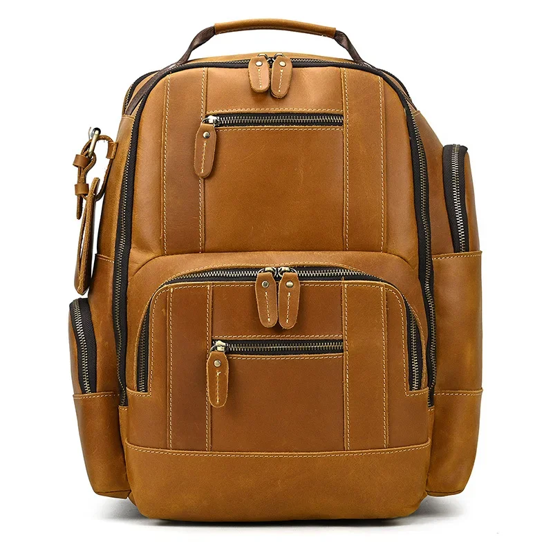 Sac à Dos Cuir Homme Vintage