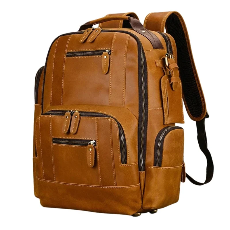 Sac à Dos Cuir Homme Vintage