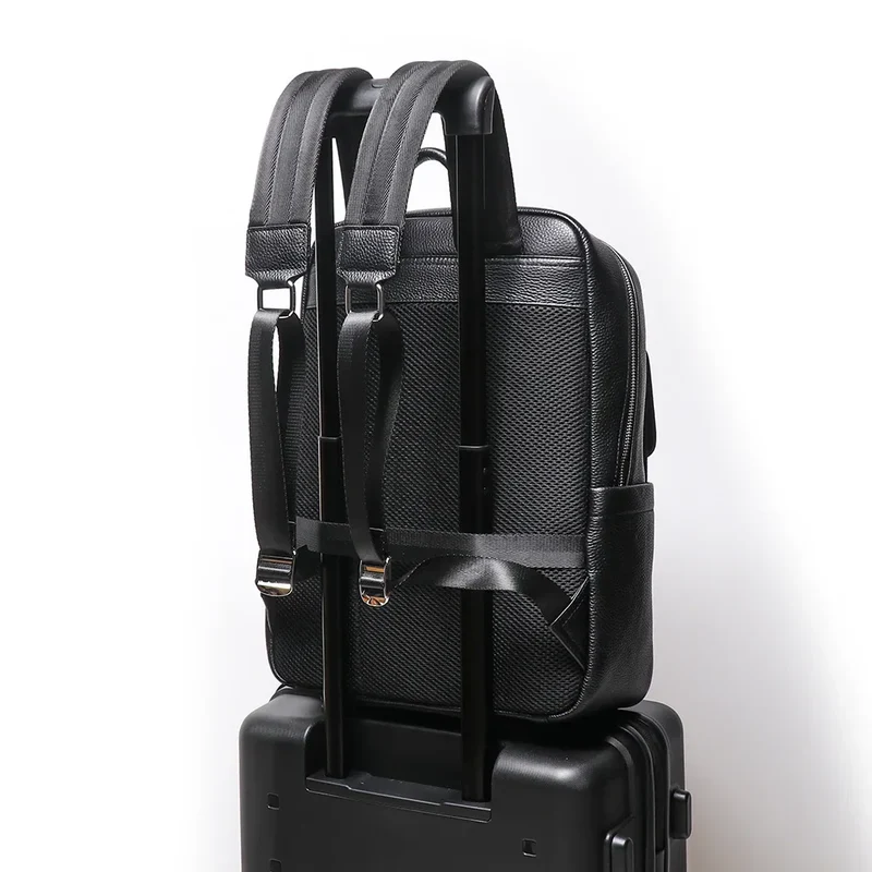 Sac à Dos Cuir Noir Homme
